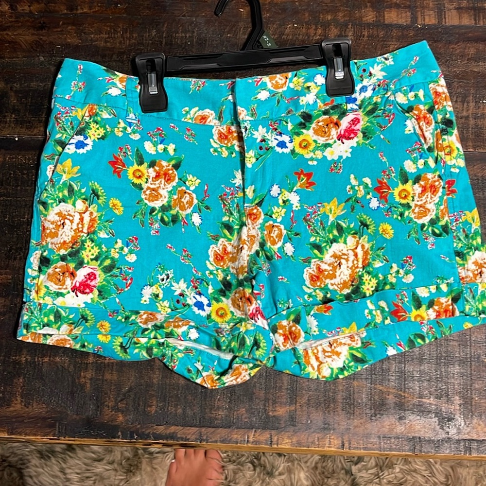 Dear John floral blue shorts